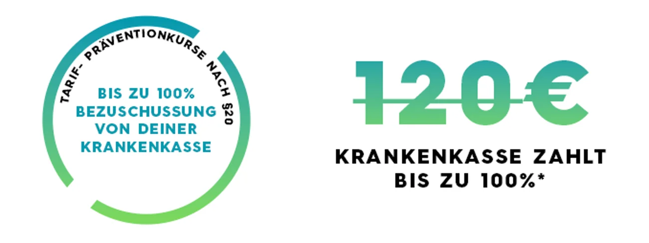 Präventionskurse nach §20 – Krankenkasse zahlt bis zu 100 %